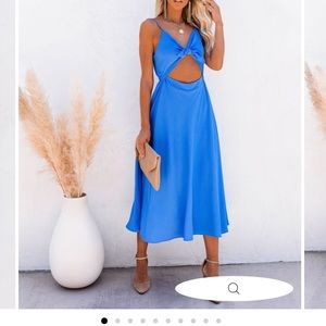 Vici Anaya Cutout MIDI Dress